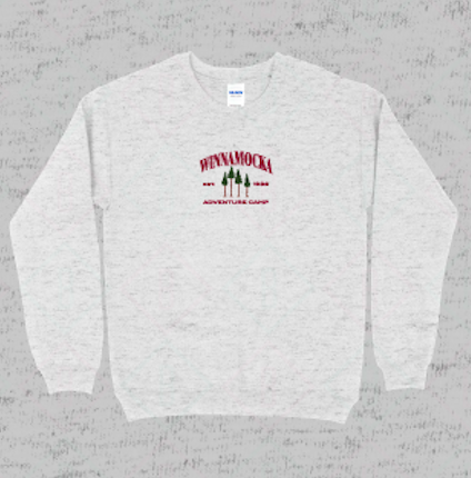 Adventure Camp Embroidered Crewneck